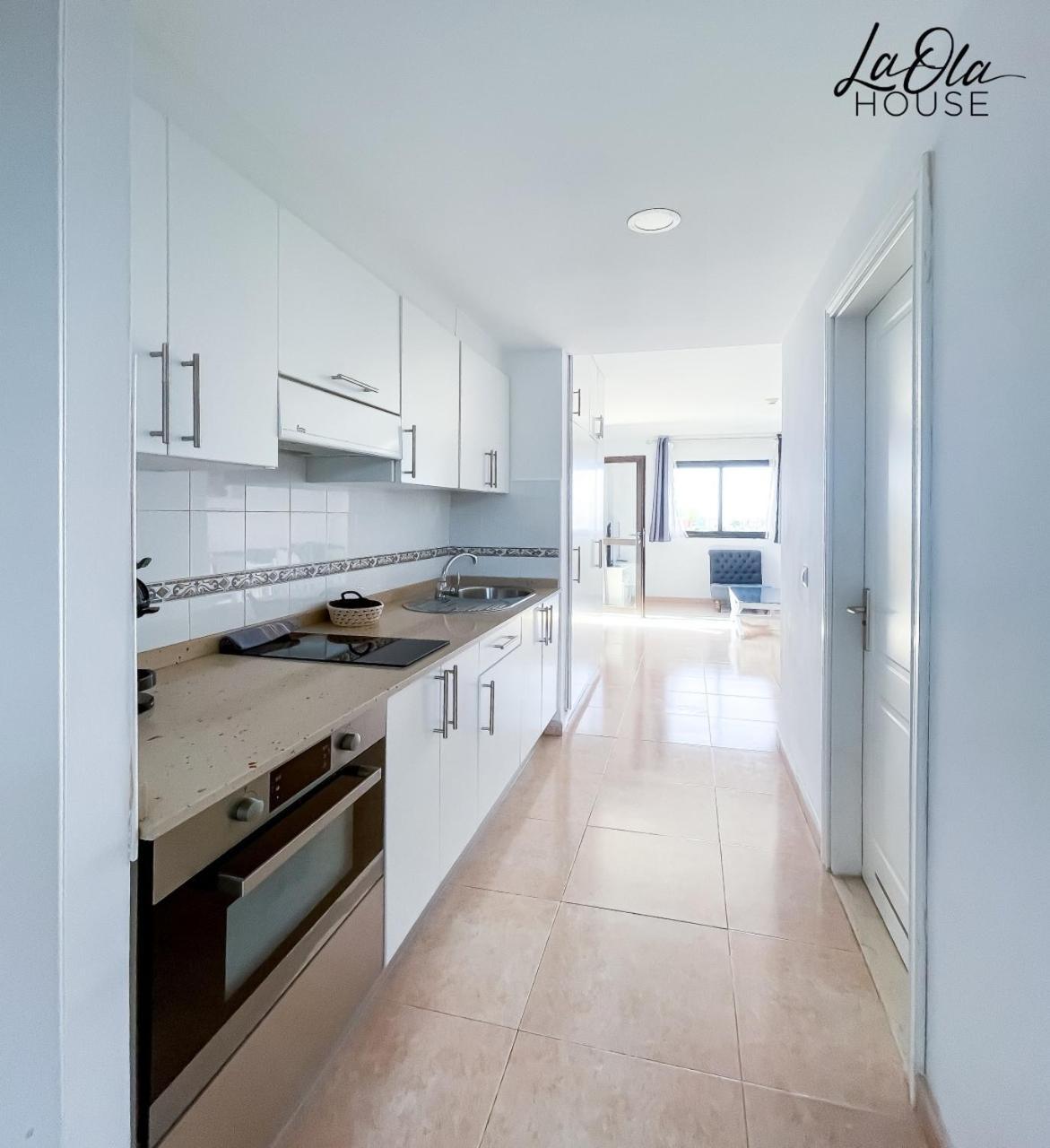 La Ola House Precioso Apartamento Con Piscina Коральео Экстерьер фото